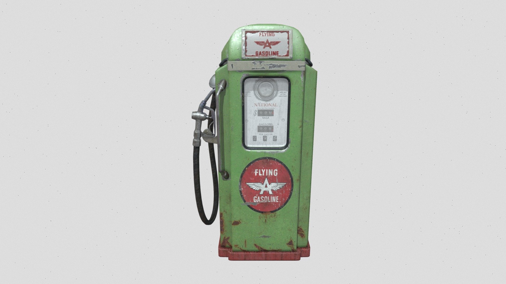 gas pump - 3D model by shumskijj20666 [166644e] - Sketchfab