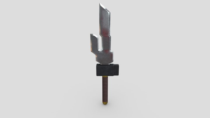 Inverted Spear Of Heavens 3D Model