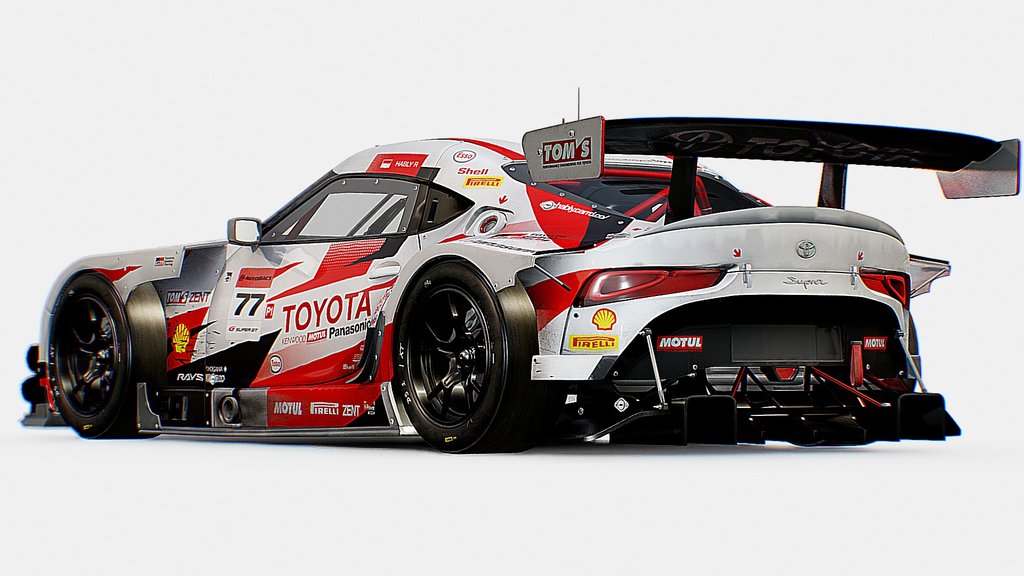 ToyotaGR Supra GT300 | www.vecarz.com