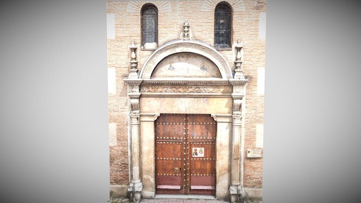 Portico Convento Sta Catalina de Siena 3D Model