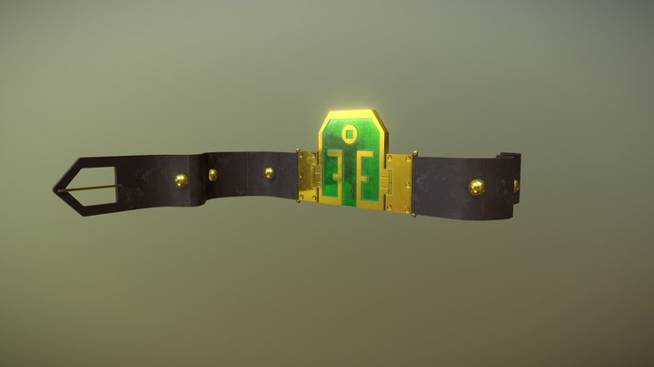 Avatar - Toph's Belt 3D Model