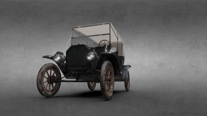 Ford T 1914 3D Model