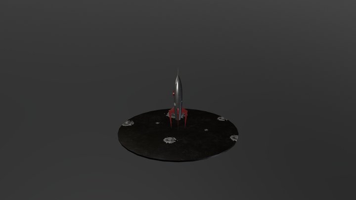 Rocket Old 3D Model
