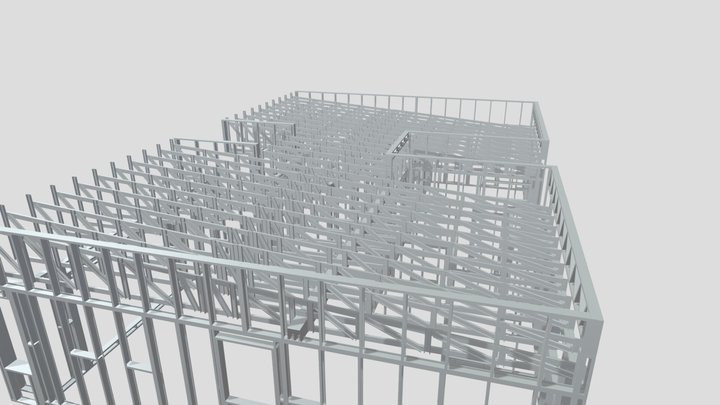 당진원치리 골조모델링 3D Model