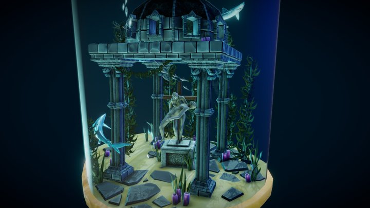 Sunken Monument - AS1 - Cedar Tibbles 3D Model