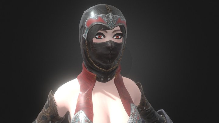 Kunoichi 3D Model