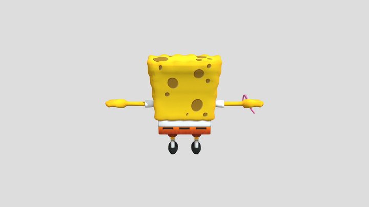 SpongeBob - Nickelodeon Kart Racers 2 3D Model