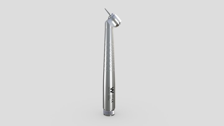 Waldent Premium Plus 45 Degree Airotor Handpiece 3D Model
