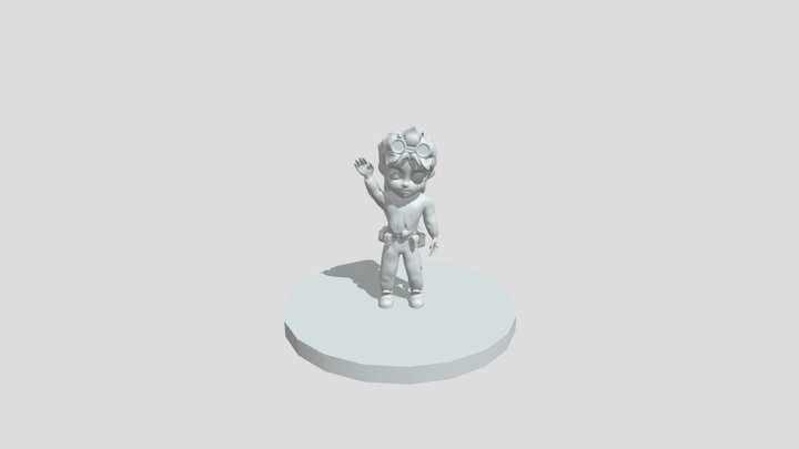 Miguel from "Daidalos" 3D Model