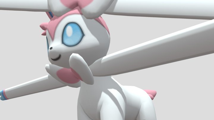 Sylveon 3D Model