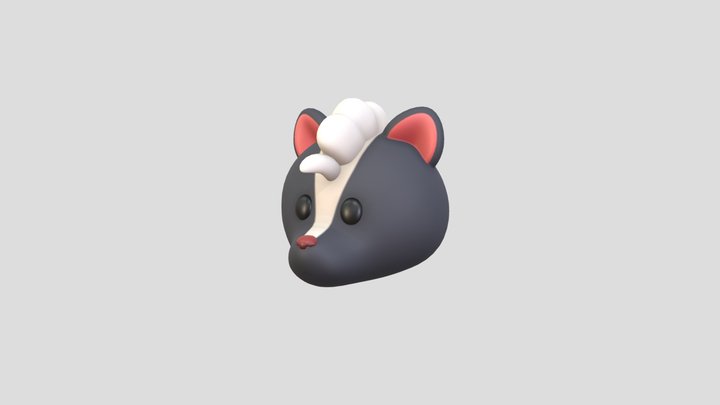 Skunk 3D models - Sketchfab