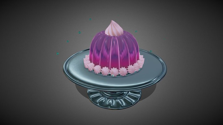 jelly cake 3D Model