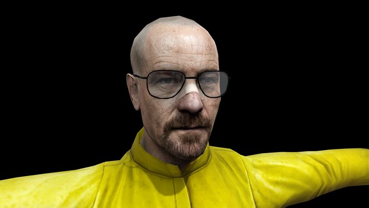 Walter White Lab Suit, Bryan Cranston
