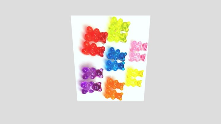 Serenity Farms CBD Gummies : what is Cost? 3D Model