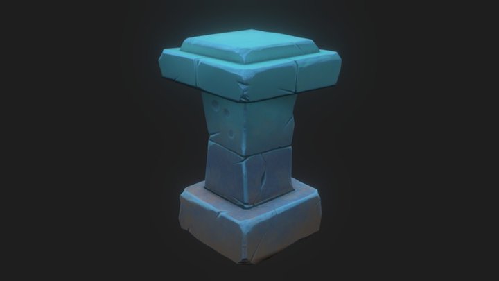 Stylized Texturing Practice 3D Model