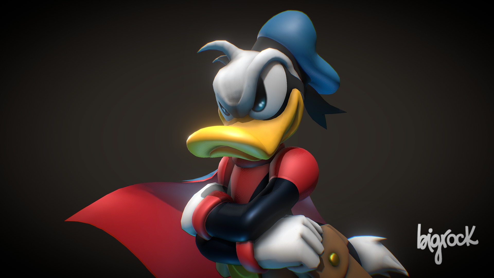 Paperinik - 3D model by Vittorio Durin (@DarKhar) [16702ec] - Sketchfab