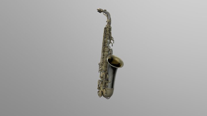 Saxophone 3d Models Sketchfab