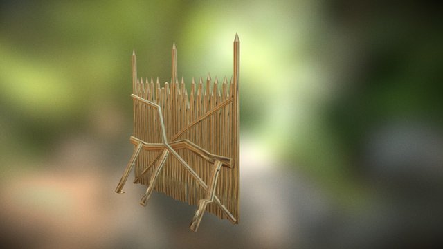 Ethiopian Fence 3D Model