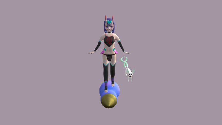 Shuten Douji Caster (Fate Grand Order) 3D Model