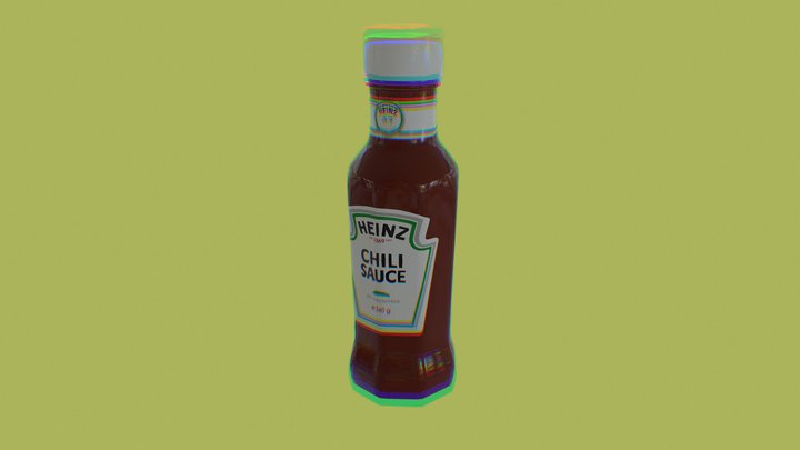 chili sauce 3D Model