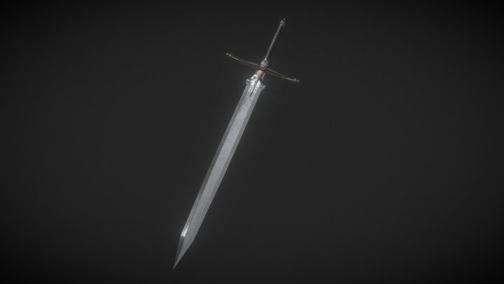 Paladin Sword 3D Model