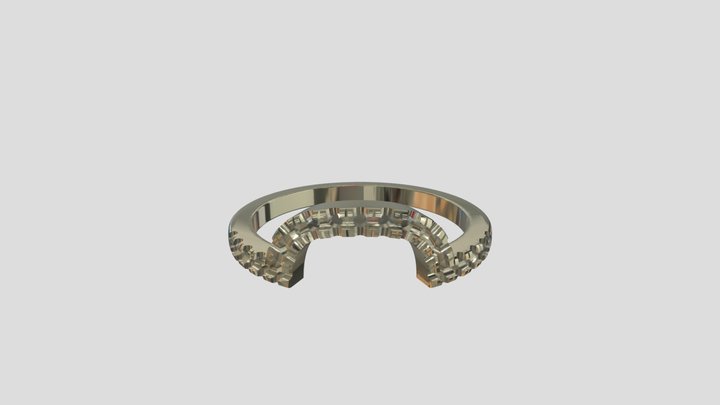 AHR019S  goldring wedding engagement luxury – Modèle 3D gratuit STL