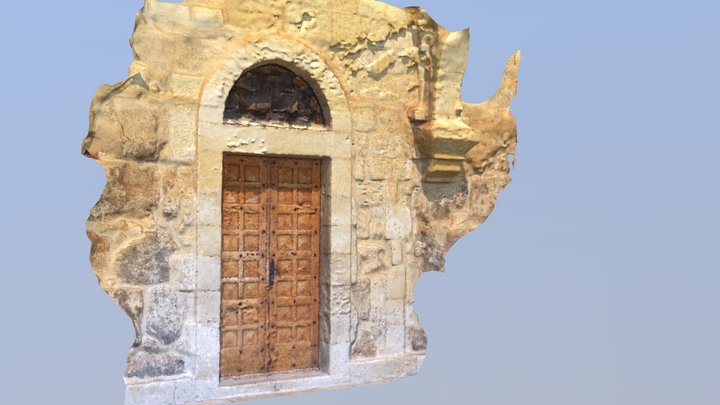 Church of the nativity Bethlehem - Door #1 3D Model