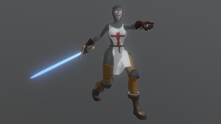 Crusader 3D Model