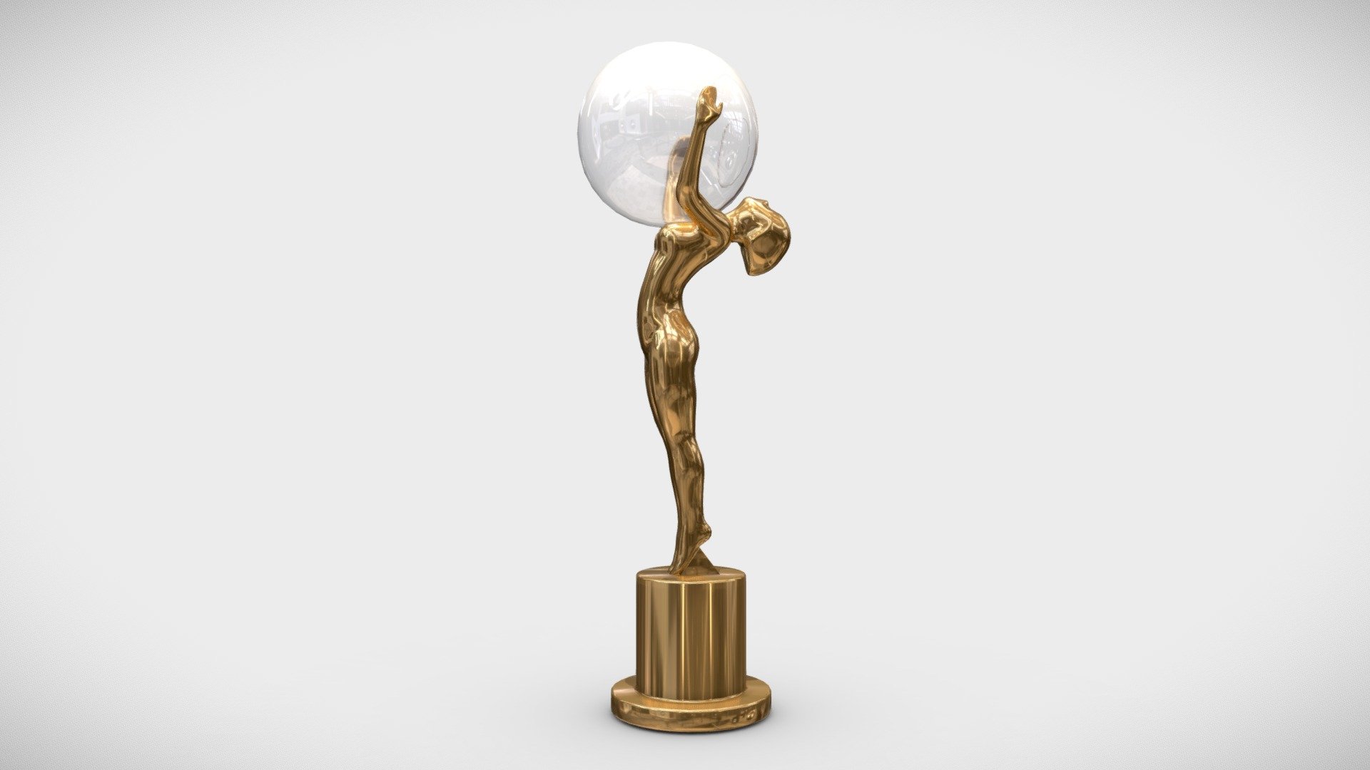 Crystal Globe Award 3D - Buy Royalty Free 3D model by Shin Xiba 3D ...