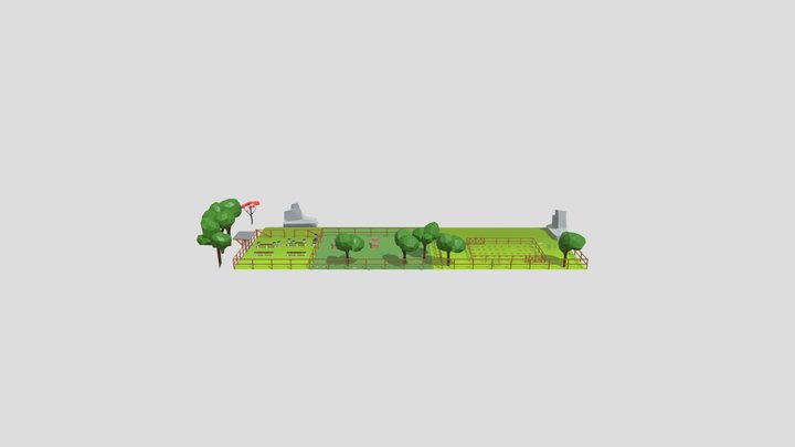 animal room 3D Model