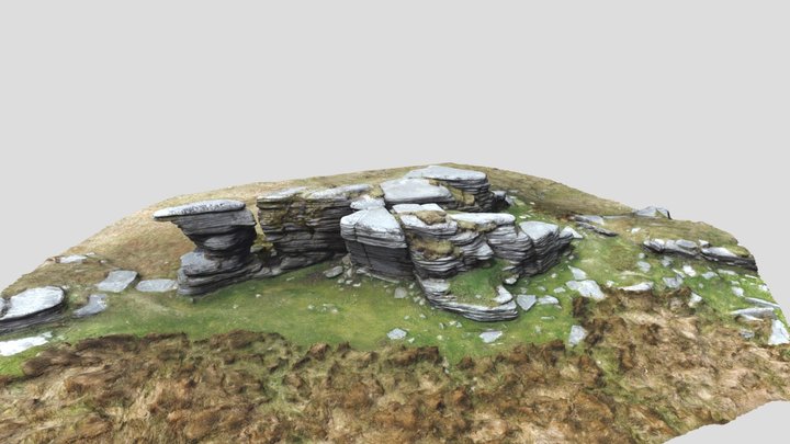 Dartmoor Watern Tor 3D Model