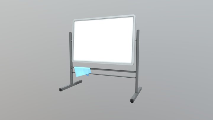 Whiteboard 3D Model