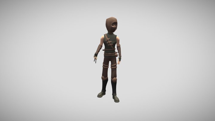 Thief model 3D Model