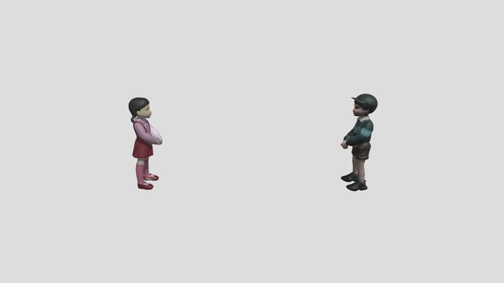 Squid Game Season 3 Doll's  [FREE] 3D Model