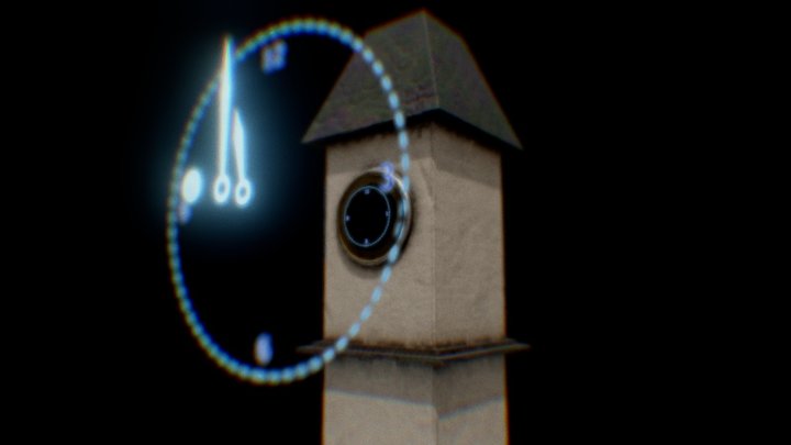 Clock tower test 3D Model