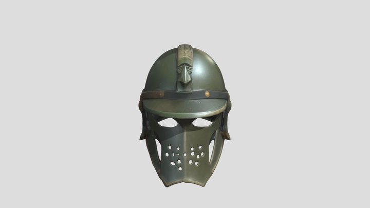Military Helm 01 3D Model