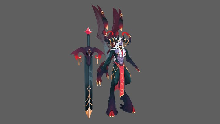 Shadowlord 3D Model
