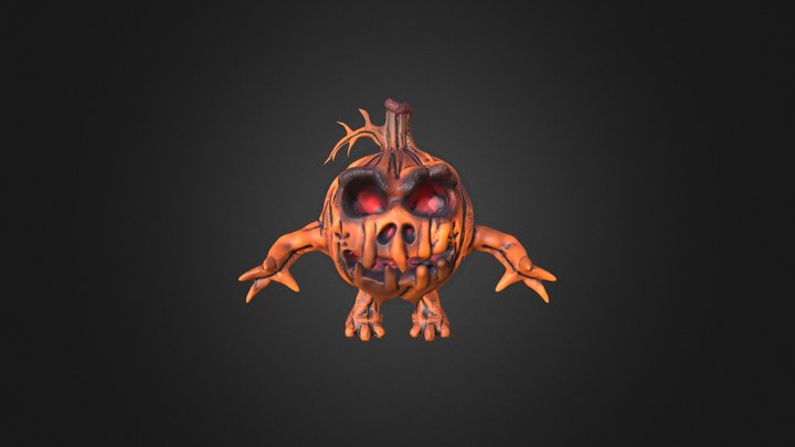 ABOBORA MONSTRO 3D Model