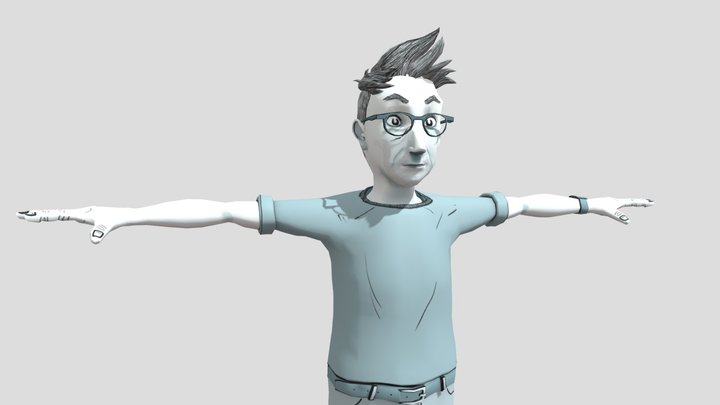 Alison Bechdel Model 3D Model