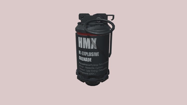 Grenade 3D Model