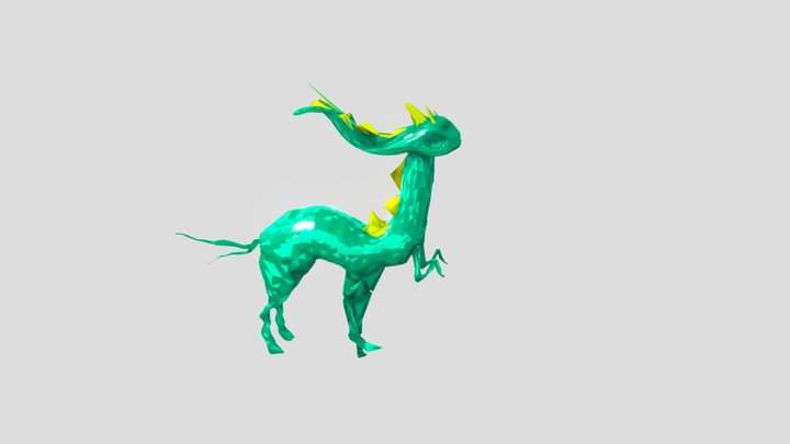 An animal from another planet 3D Model