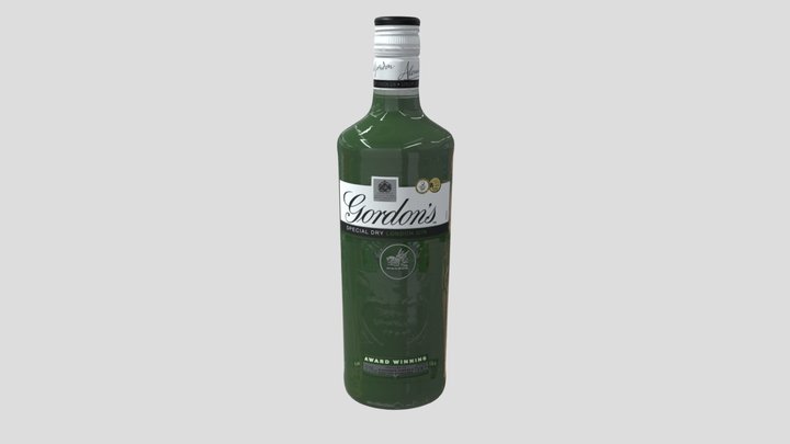 GORDON'S DRY GIN 3D Model