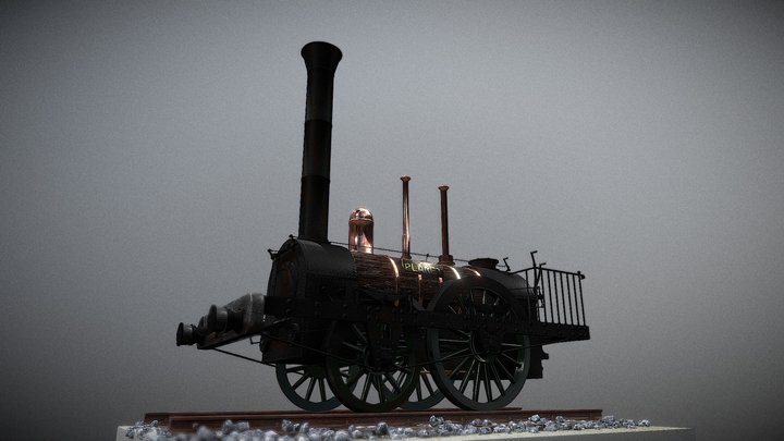 LOCOMOTIVE PLANET 3D Model
