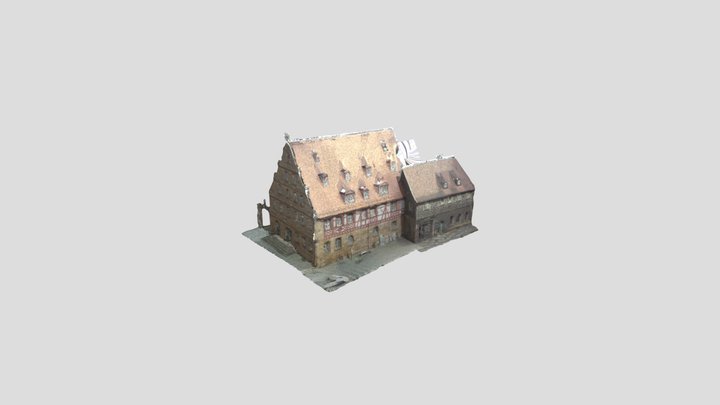 Ehem. Gasthaus "Goldener Schwan" 3D Model