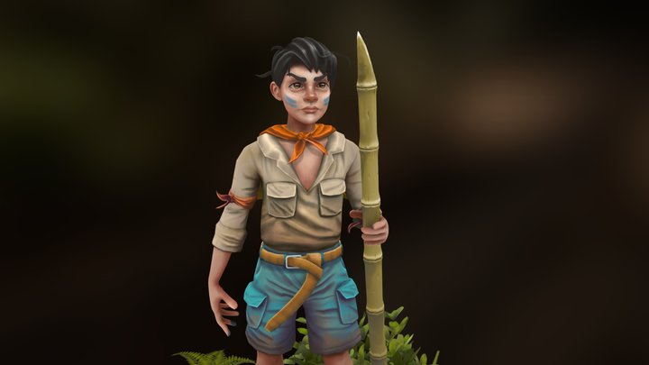Save The Homeland 3D Model