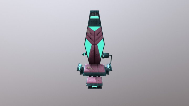 Cyberpunk chair 3D Model
