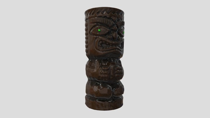 Ku- Tiki Mug6 3D Model