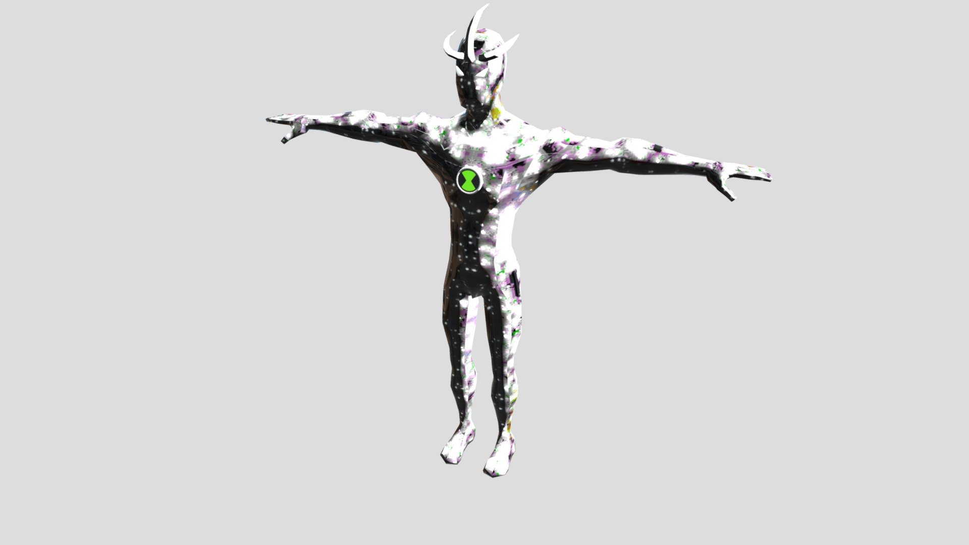 Alien X Ben 10 - Download Free 3D model by kimni88 [167f5fe] - Sketchfab