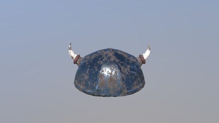 Viking Helmet 3D Model