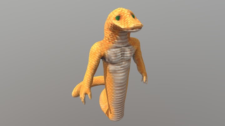 Naga 3D Model